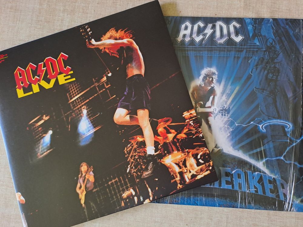 AC/DC Vinyl 3 LP ( 2 Alben limited) | Kaufen auf Ricardo