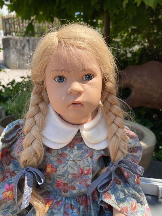 Künstlerpuppe Sigikid Kristin Schramm Puppe 50 cm. Ltd. Edition