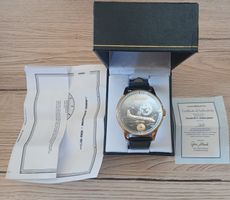 Goldige Herrenuhr Swissair 47mm top Zustand AB 1.-