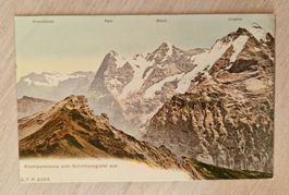 Alpenpanorama vom Schilthorngipfel aus