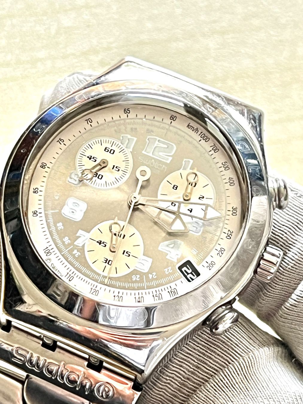 Swatch Uhren: Swatch Irony Chronograph, Herrenuhr – Gebraucht aus Grenchen von chththl 3
