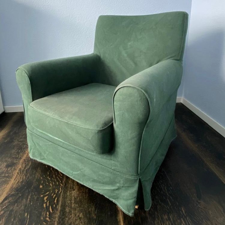 Dunkelgrüner IKEA Sessel (altes Modell) Kaufen auf Ricardo