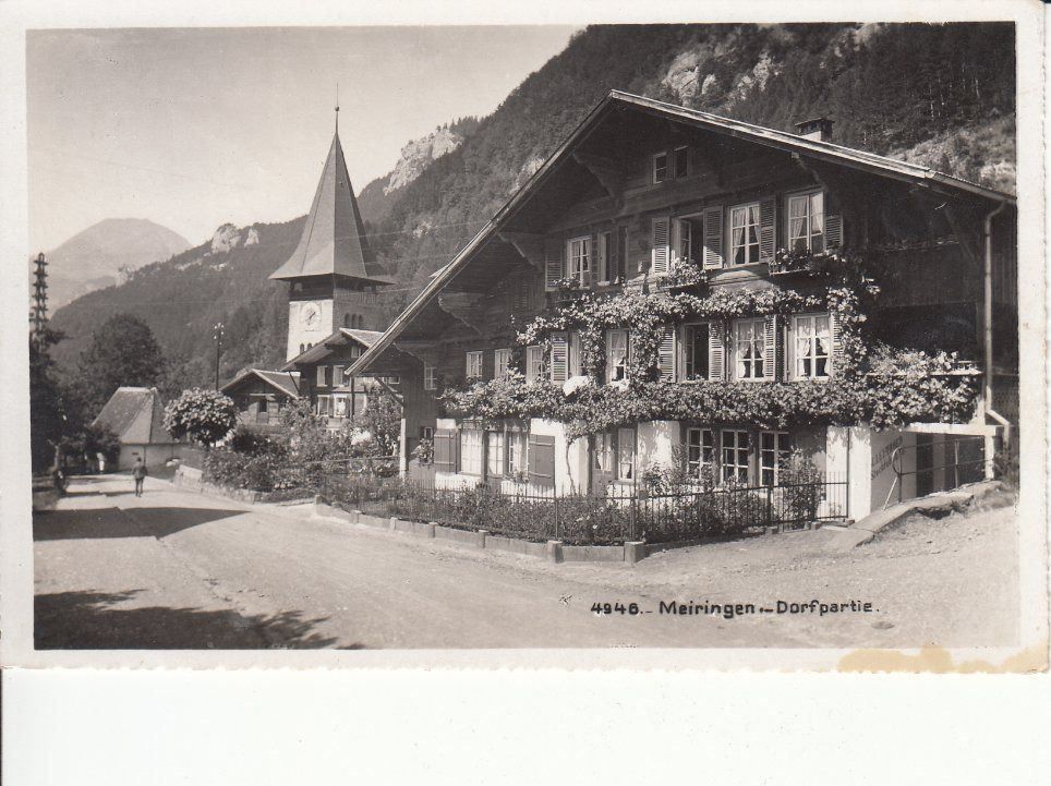 Cartoline postali: Meiringen, 1945 – Usato da Bürglen TG venduto da StampGraf