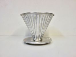 Vintage Kaffeefilter MELITTA 102 Aluminium Handfilter
