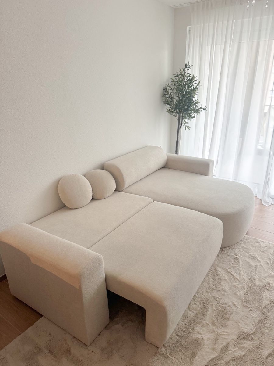 Sofas: Modernes Ecksofa beige | neuwertig – Neu (gemäss Beschreibung) aus Glattpark(Opfikon) von fat_862s 4