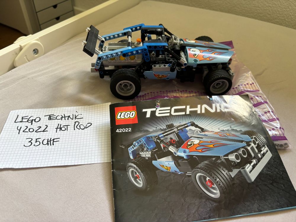 LEGO TECHNIC 42022 Technic Hot Rod (D'occasion) à Schönenbuch pour