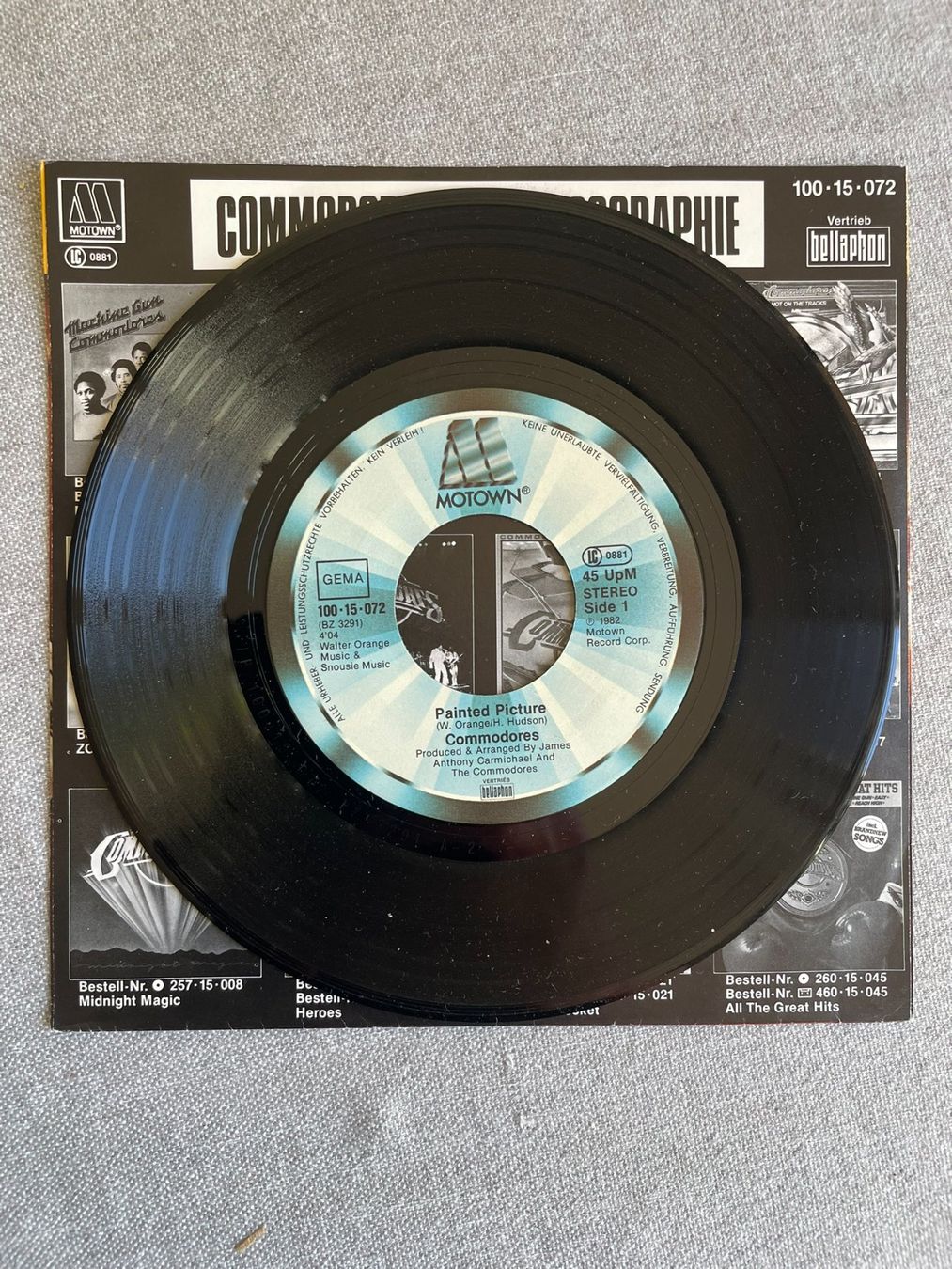 Dischi in vinile: Commodores – Painted Picture VG++ 1982 – Usato da Bern venduto da Perlweiss 2