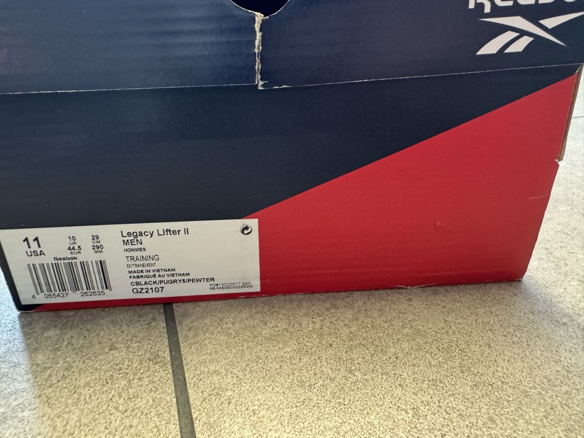 Reebok Herrenschuhe: Reebok Legacy Lifter II – Gebraucht aus Hochdorf von Frogi456 2