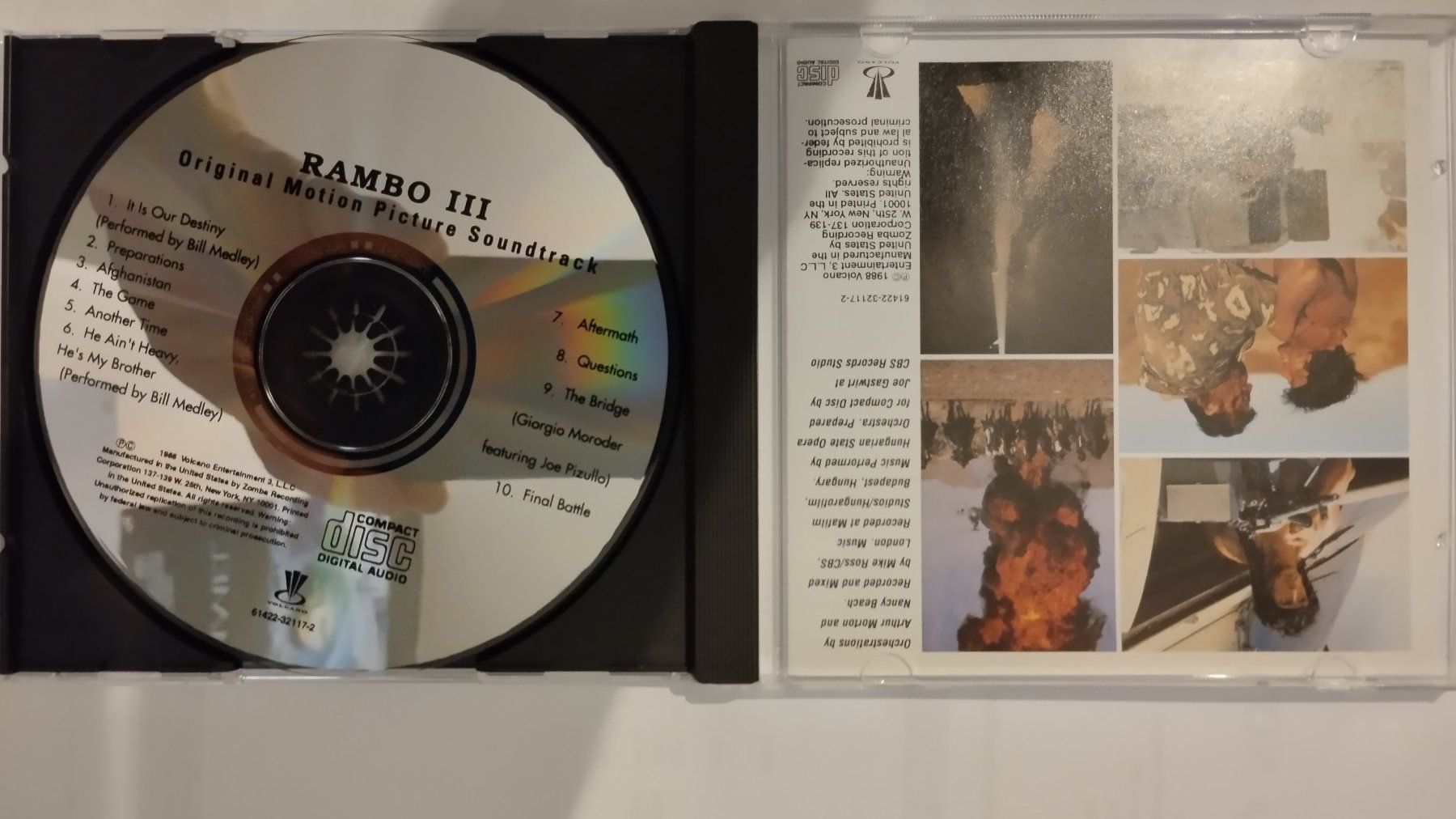 CDs: RAMBO 3 CD SOUNDTRACK – Gebraucht aus Basel von Bal-Sagoth 2