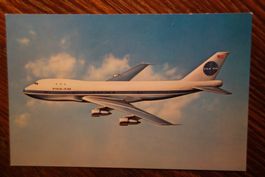 Ansichtskarte,  PAN AM, Boeing 747/  In 1969