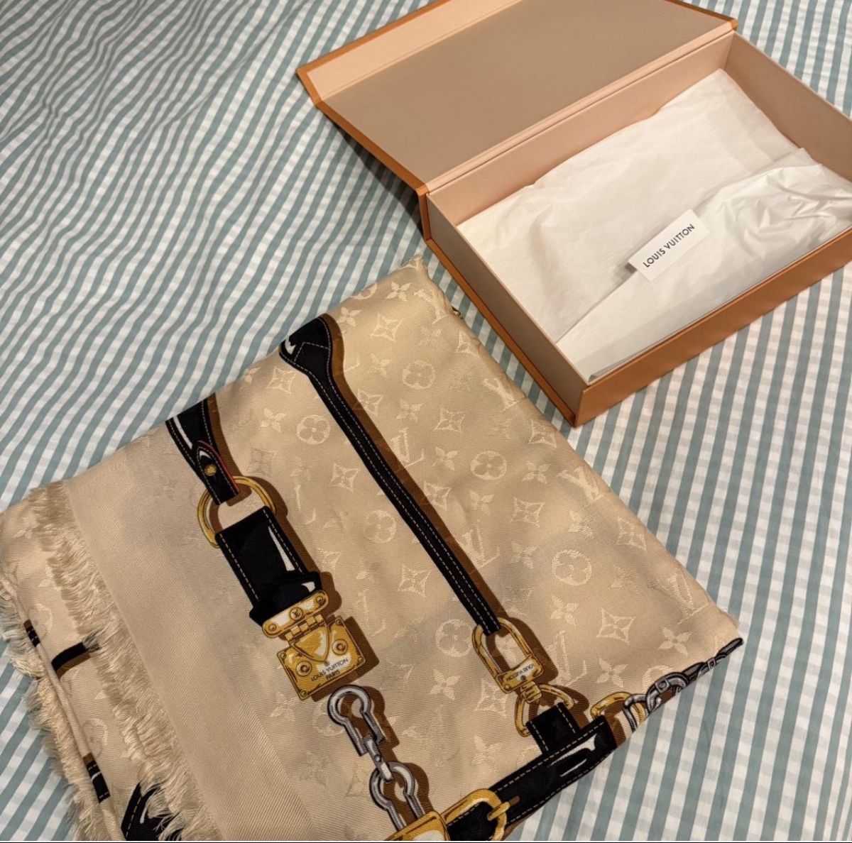Louis Vuitton Foulards, Tücher & Schals: Louis Vuitton Seiden Tuch – Neu (gemäss Beschreibung) aus Luzern von Itsclaire 1