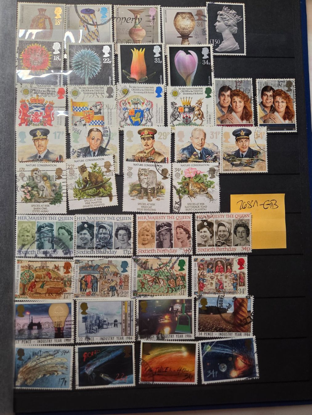 Tutti i francobolli: Briefmarken Grosbritanien 2681-GB – Usato da Köniz venduto da Briefmarken_Frau