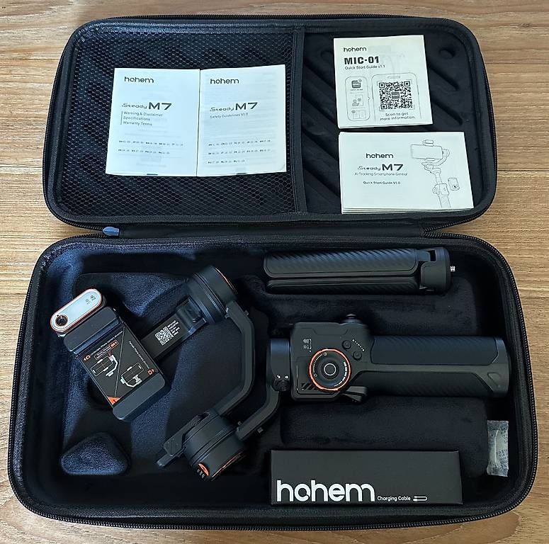 Supporti a parete: HOHEM iSteady M7 + 3 mics – Nuovo e nell'imballaggio originale da Vich venduto da Saibosan 2