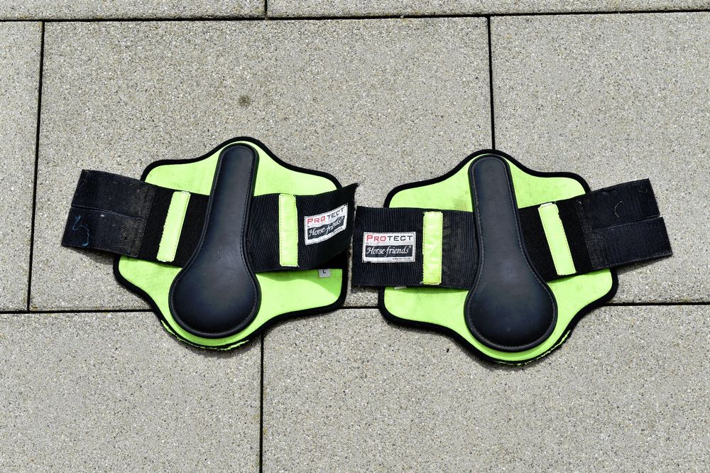 Covalliero Leuchtgamaschen Für Pferde - Reflektierend, Paarweise, Größe L