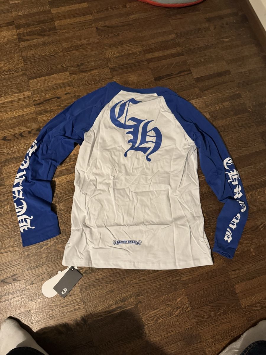 Maglioni & Felpe: Chrome Hearts Longsleeve Blau – Nuovo e nell'imballaggio originale da Winterthur venduto da Laurin1 1