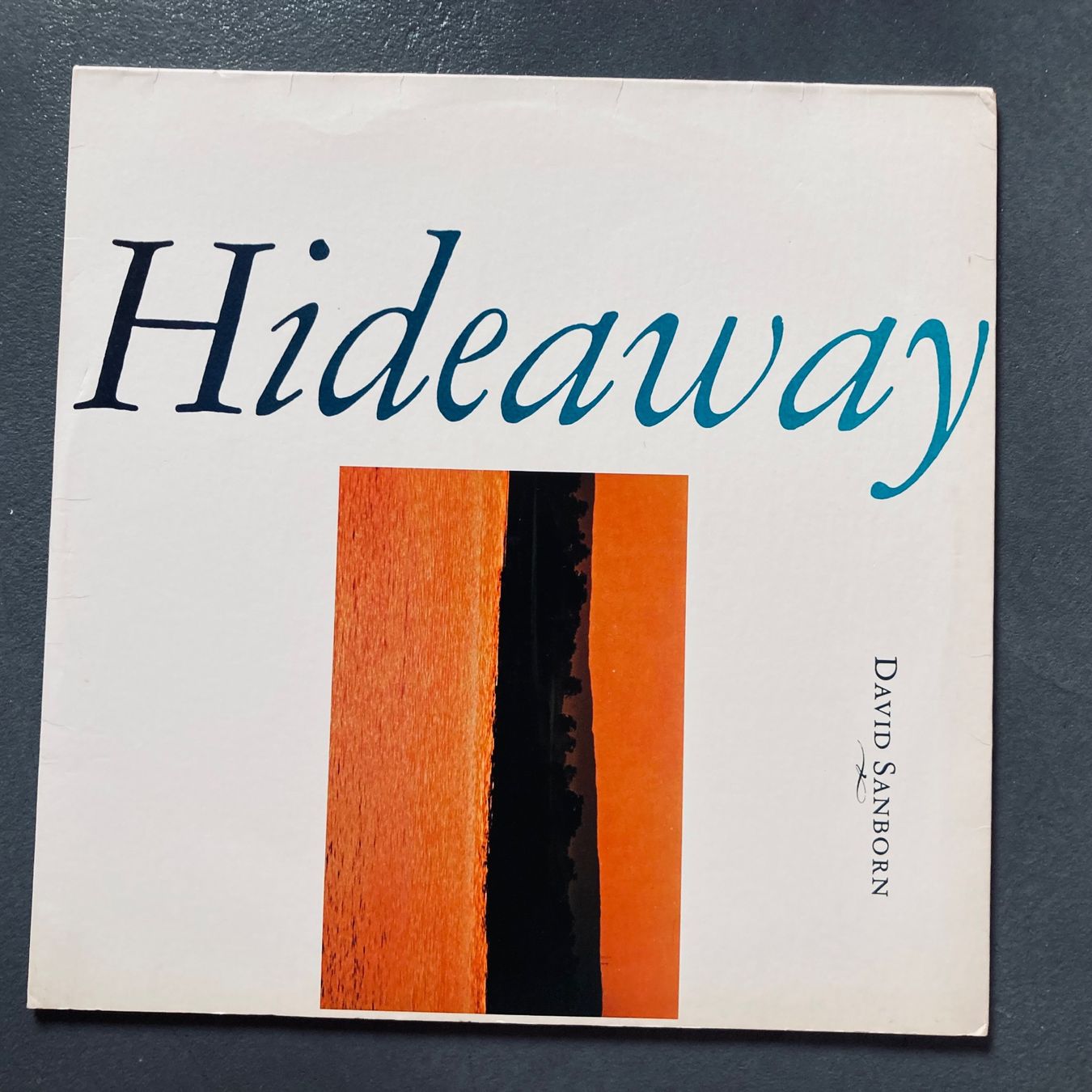 Dischi in vinile: David Sanborn - Hideaway - LP – Usato da dachsen venduto da oheio