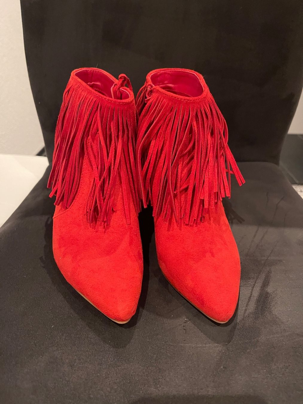 Scarpe da donna: Stiefeletten rot – Nuovo (secondo la descrizione) da Staufen venduto da GiuliettaD 1