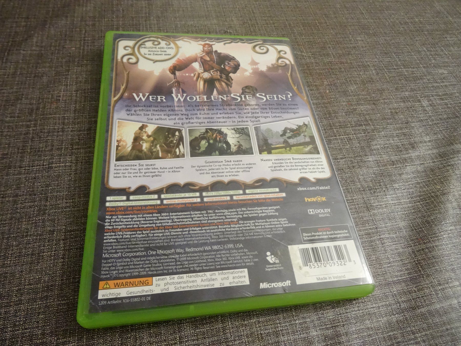 Microsoft Giochi: Fable II 2 Xbox 360 Classics – Usato da Olten venduto da Disc-Ausverkauf 2
