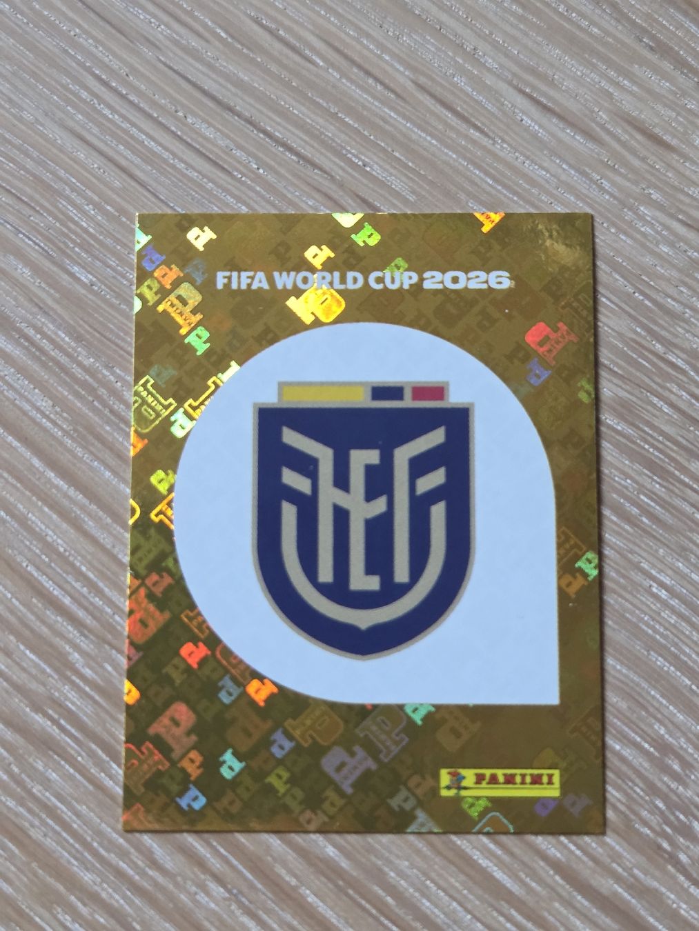Panini Sammelbilder & Trading cards: Panini FIFA WM 2026 ECU 1 – Neu und originalverpackt aus St-Imier von Mod_qd95