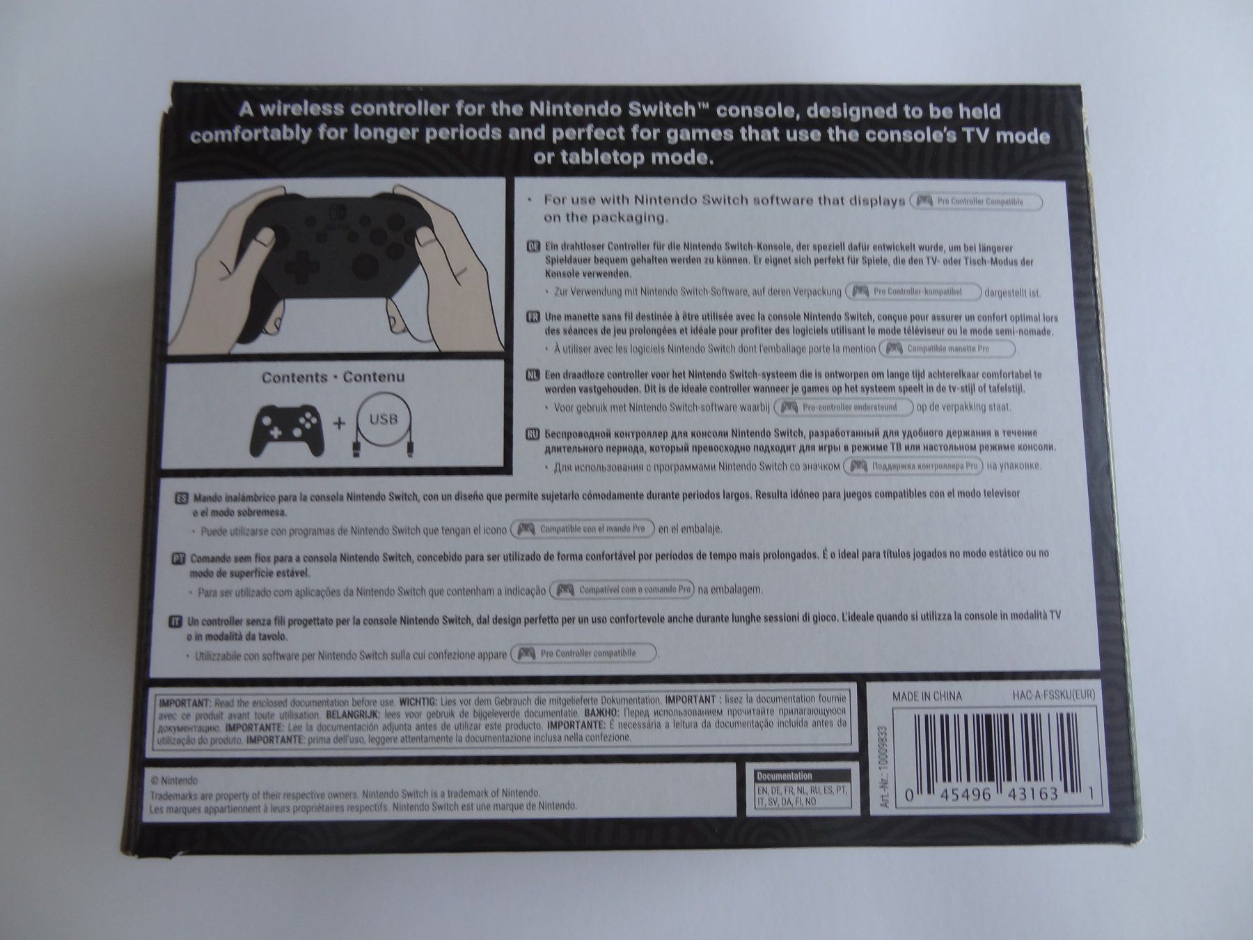 Nintendo Controller: Switch Pro Controller Zelda Tears of the Kingdom Ed. – Neu und originalverpackt aus Lyss von Famicom 1