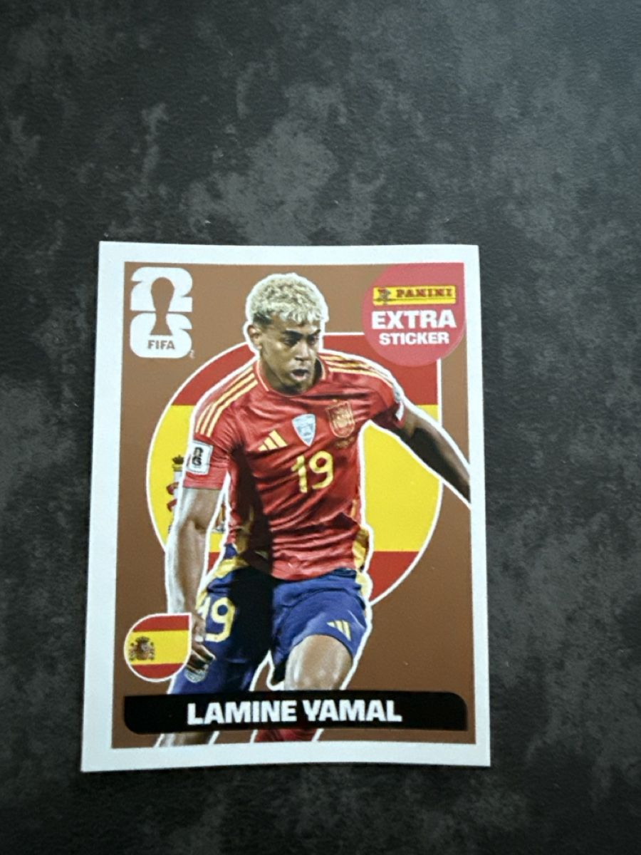 Panini Carte collezionabili: Lamine Yamal Panini Extra Sticker Bronze – Usato da Gipf-Oberfrick venduto da asm_8nly