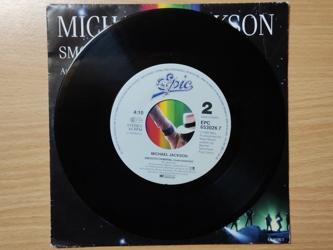 Dischi in vinile: Michael Jackson - Smooth Criminal - Vinyl – Usato da Muhen venduto da phoenix1 3