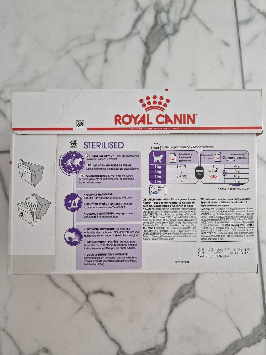 Royal Canin Mangimi: Royal Canin Nassfutter Sterilised – Nuovo (secondo la descrizione) da Wittenbach venduto da jol_5h8l 1