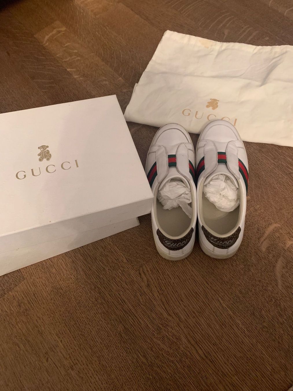 Gucci Scarpe per ragazzi: Gucci Turnschuhe Gr. 33 – Usato da Glattbrugg venduto da A.S.90