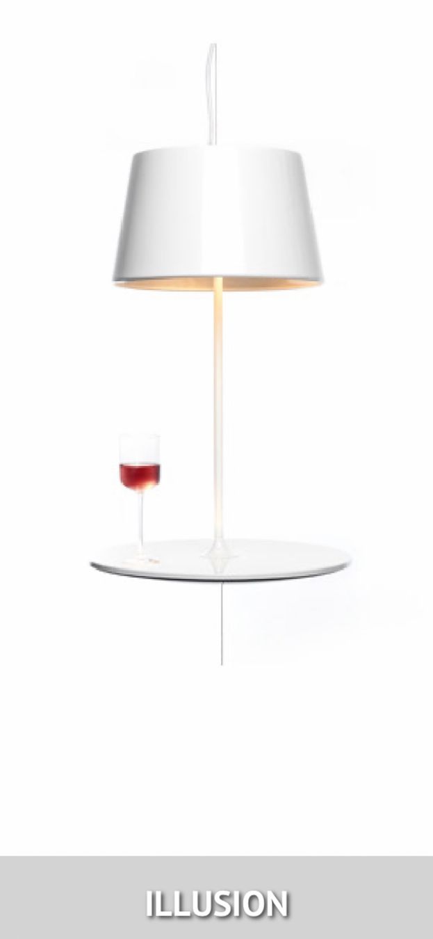 Lampade: Pendelleuchte ILLUSION, weiss (NEU) – Nuovo (secondo la descrizione) da Bühler venduto da LICHTIG