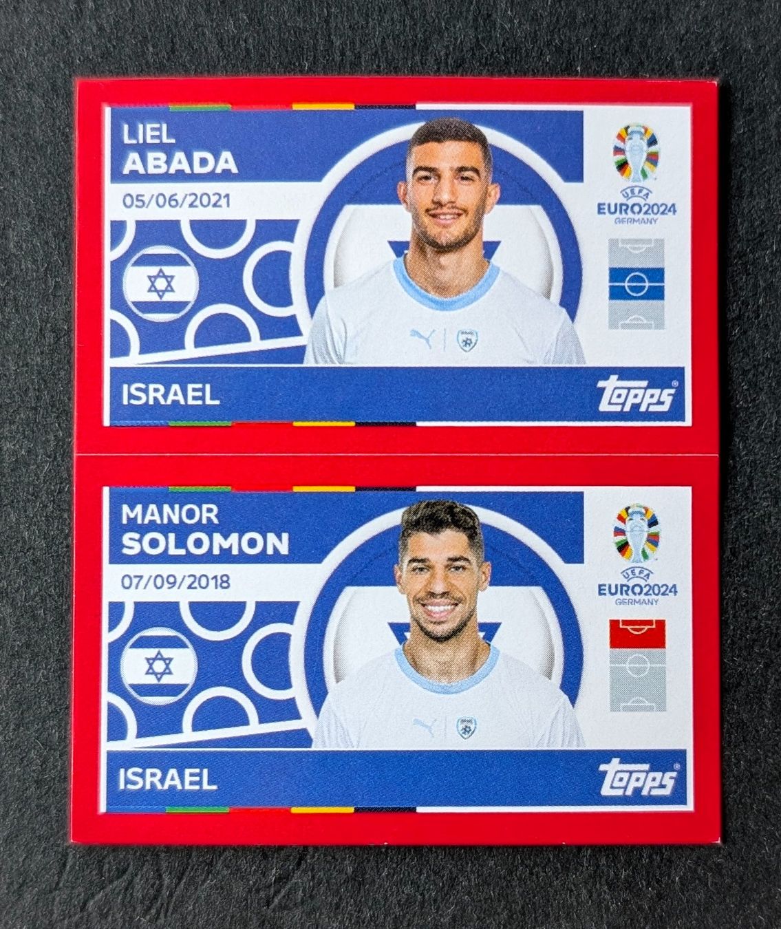 Topps Carte collezionabili: Topps EM 2024--ISR 14/15 – Nuovo e nell'imballaggio originale da Hittnau venduto da stamps_and_coins