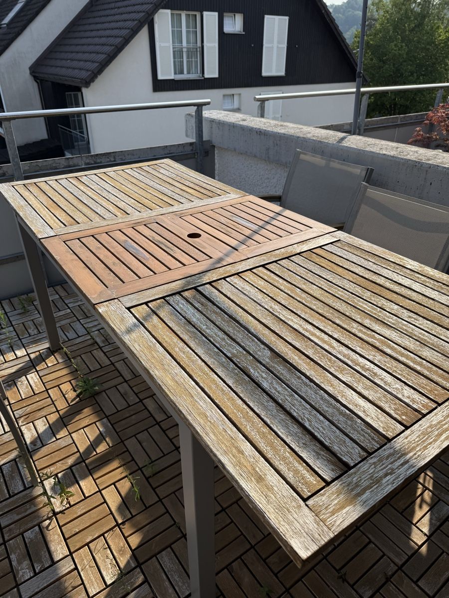 Tische: 🪴 Gartentisch + 6 Stühle – Gebraucht aus Birmensdorf ZH von JennyJey 1