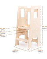 Montessori Learning Tower / Montessori-Lernturm (Birkenholz)