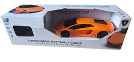 Lamborghini Aventador Coupe, Orange, Massstab 1:24 Top!