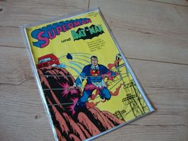 Comic Original 7.Okt.1967 SUPERMAN / BATMAN 1.Auflage !
