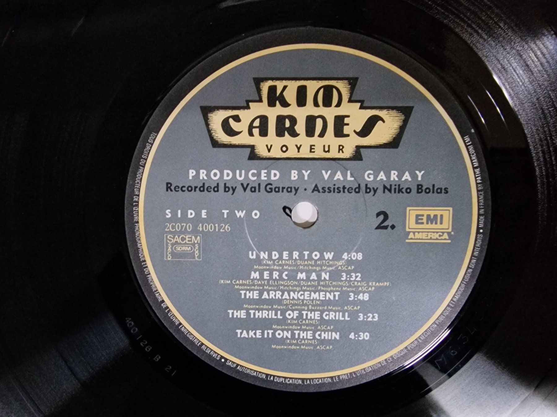 Schallplatten: Kim Carnes LP – Voyeur – Gebraucht aus Root von atelier22 2