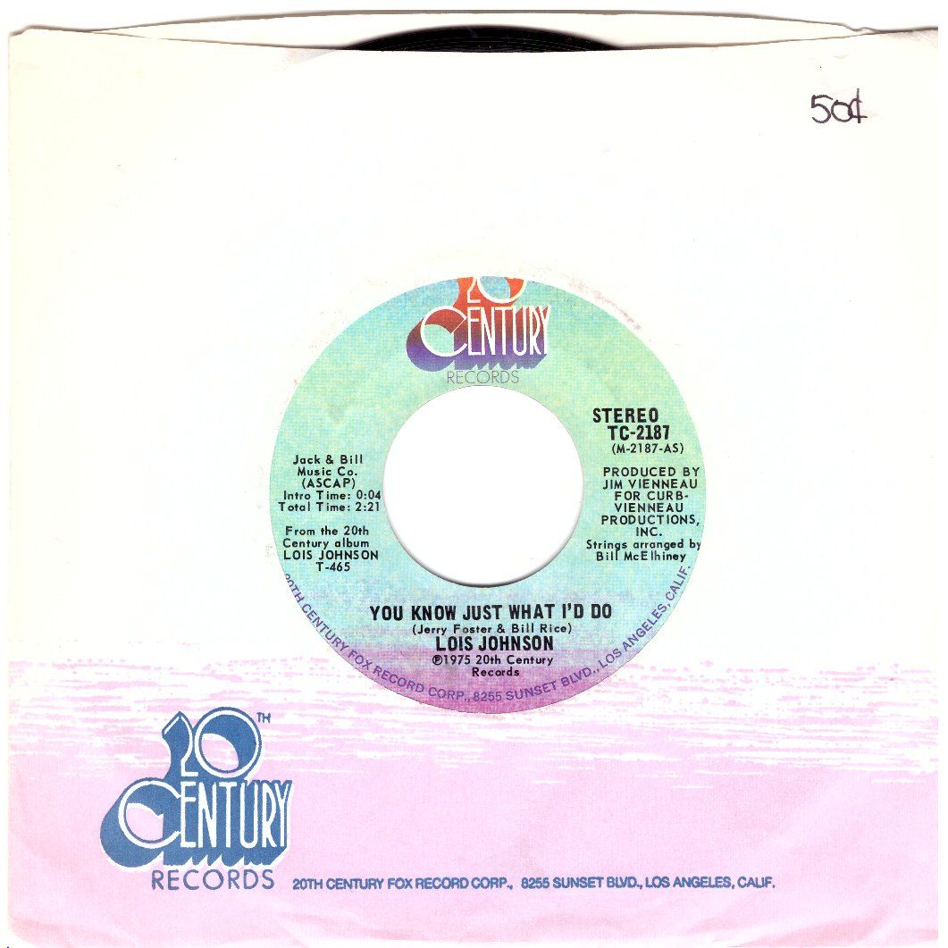 Dischi in vinile: LOIS JOHNSON – Usato da Bassersdorf venduto da house-of-vinyl