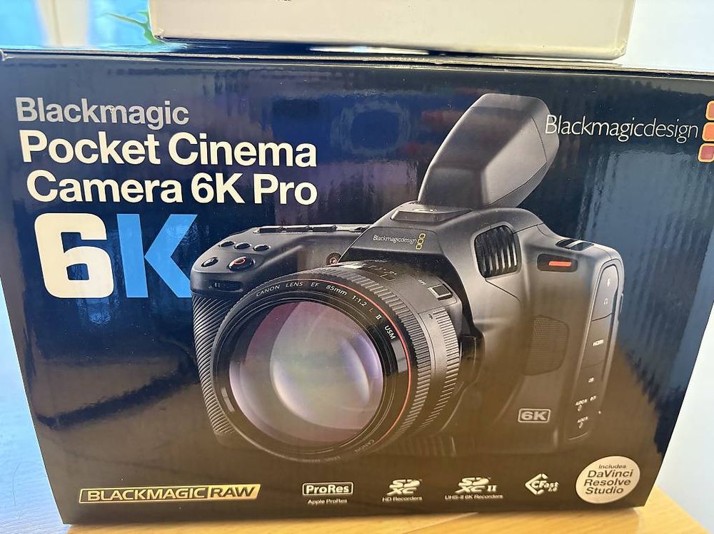 Bmpcc 6k Pro Blackmagic 6k Occasion Blackmagic Pocket Camera 6k