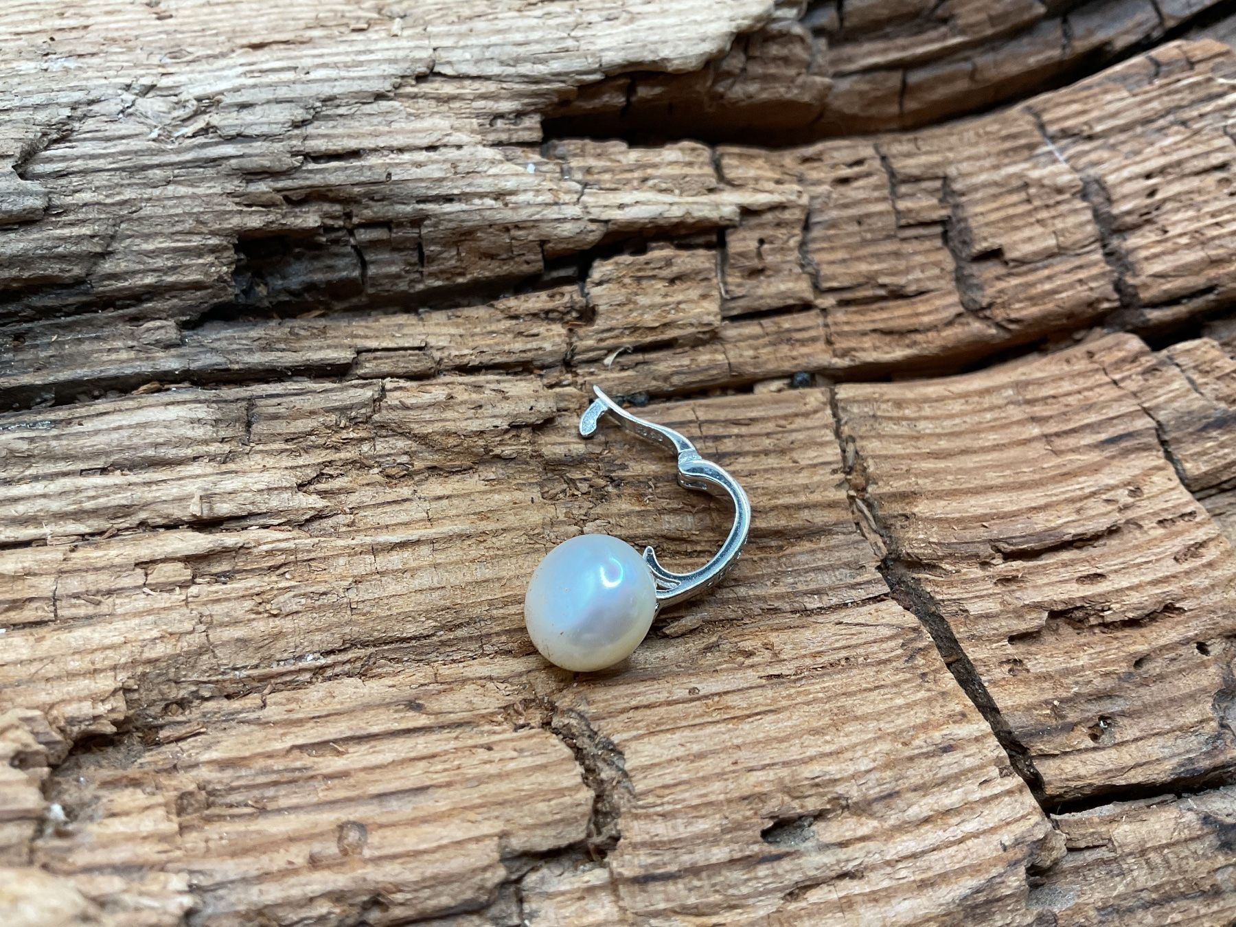 Anhänger: Anhänger aus Sterlingsilber mit Perle – Neu (gemäss Beschreibung) aus luzern von Alpendorf1 1