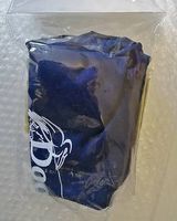 Fenderüberzug marineblau, 10 x 30 mit Emblem