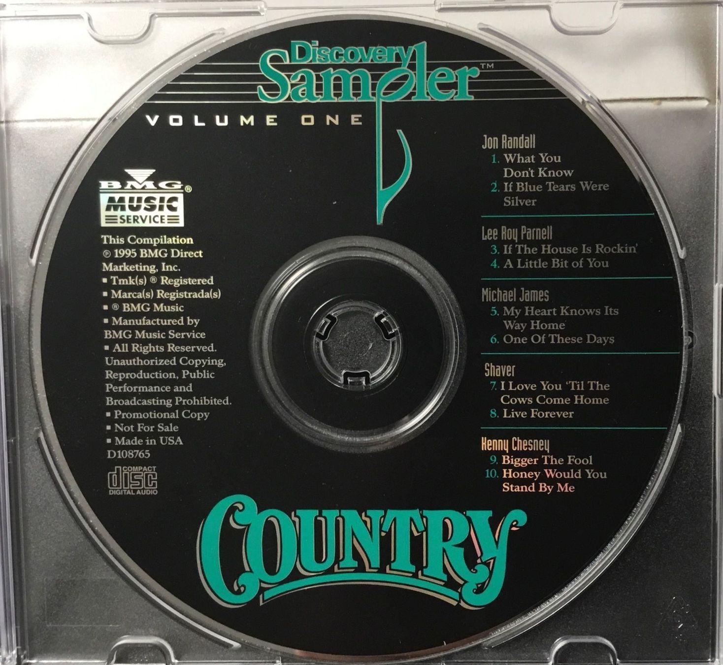 CDs: (CD) Country „Sampler“ – Gebraucht aus Serneus von kowalsky1