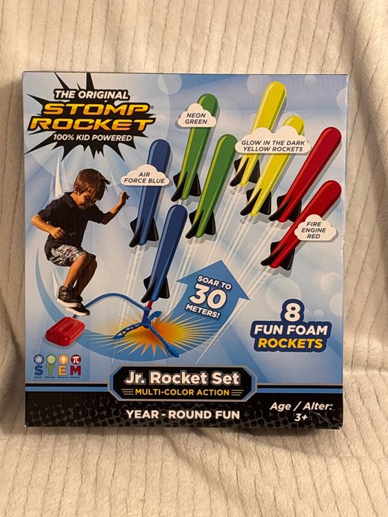 Neu Stomp Rocket Jr. Raketen Set leichter Verpackungschaden (Neu und ...