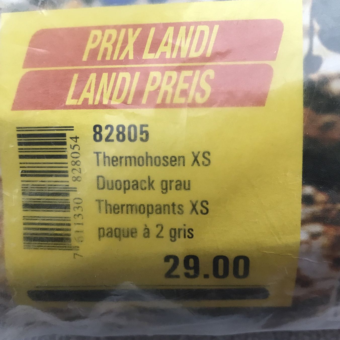 Lotti di vestiti: DUO PACK THERMO KLEIDER NEU & ORIGINALVERPACKT – Nuovo e nell'imballaggio originale da Ostermundigen venduto da Wyatt-Earp 3