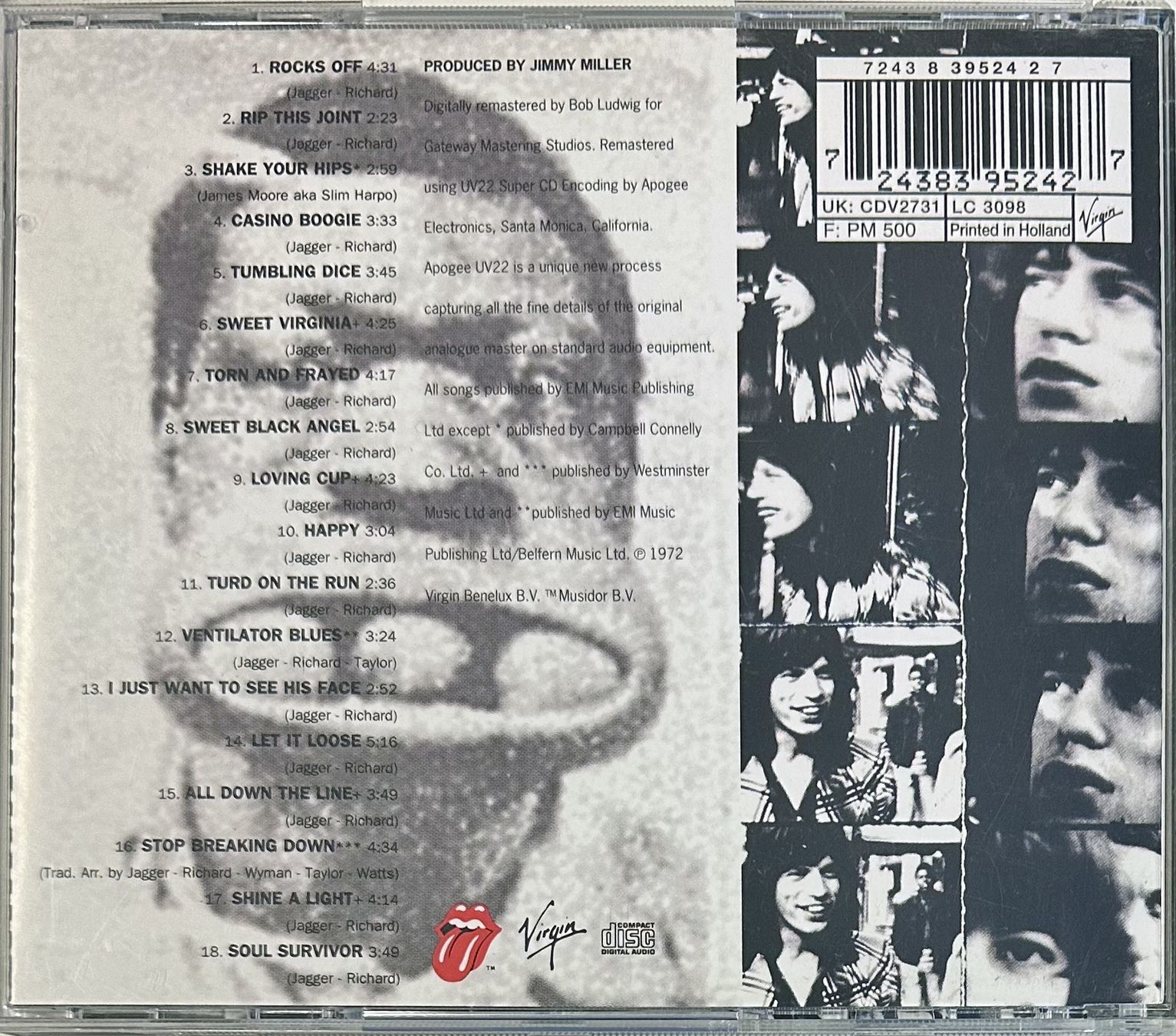 CDs: The Rolling Stones – Exile On Main St – Gebraucht aus Martigny von jereq 1