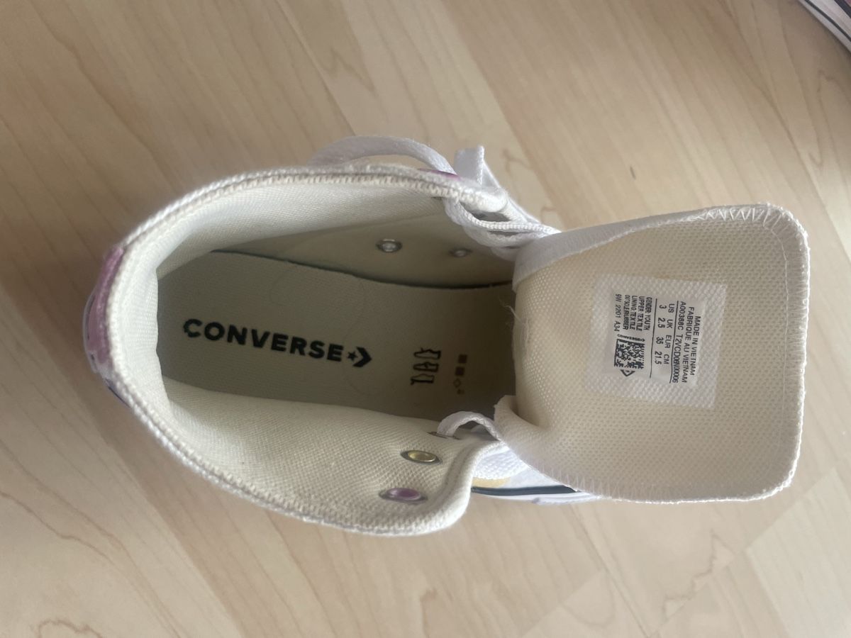Converse Scarpe per ragazze: Converse All Star Chucks High, Glace Design, Gr. 36 – Usato da Wil Sg venduto da mil_r9gx 5
