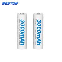 2 Batteries AA 3000mAh capacité haute Rechargeable