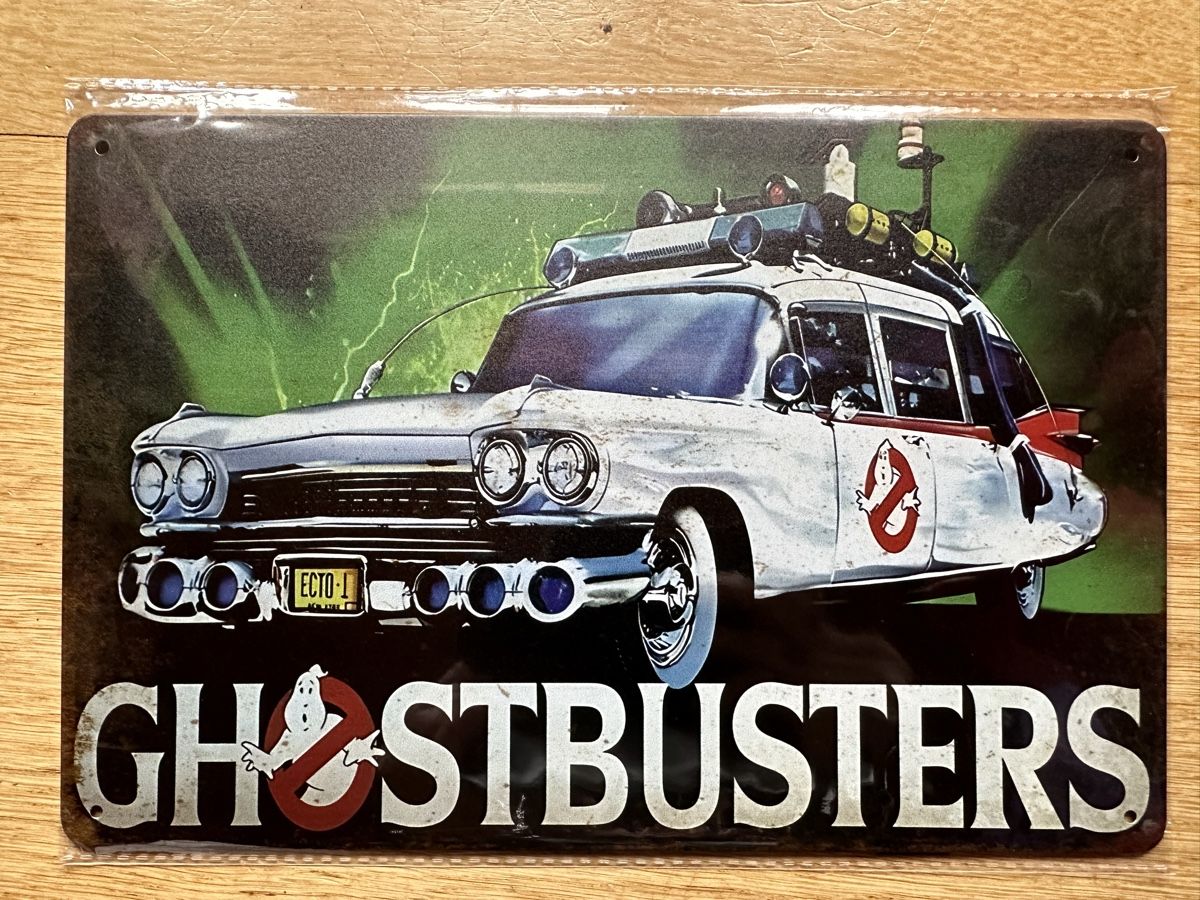 Schilder: Ghostbusters Cadillac 1959 film – Neu (gemäss Beschreibung) aus Reinach AG von rares75