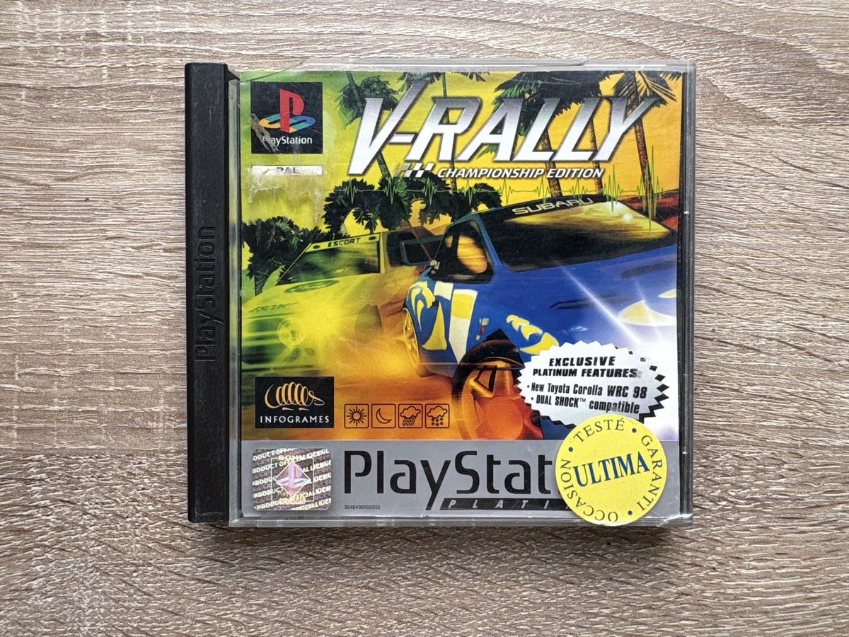 Giochi: V-Rally Championship Edition - Playstation 1 – Usato da Neuchâtel venduto da Market_Dematos