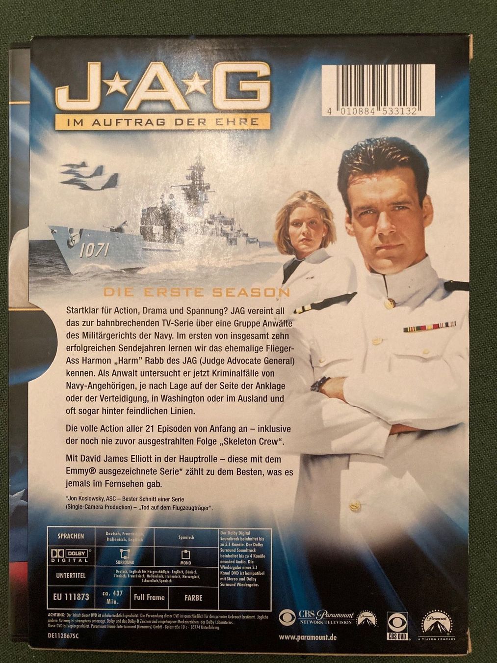 Tutti i DVDs: JAG im Auftrag der Ehre, Teil 1.2 – Usato da Brugg AG venduto da Schlumpf1962 1