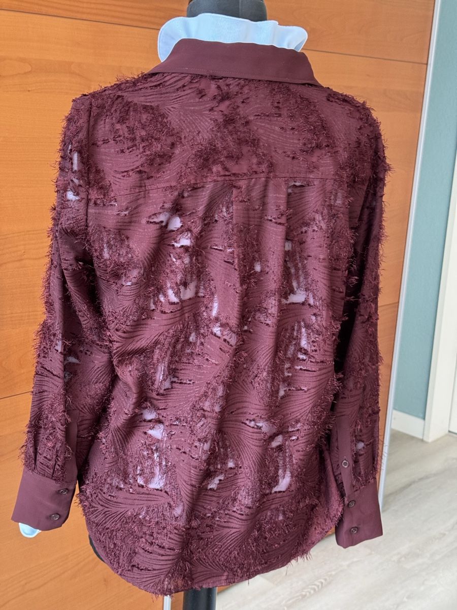 H&M Camicette: Neue Bluse/ bordeaux Gr.M – Nuovo (secondo la descrizione) da Morschach venduto da jeanhenrifabre 3