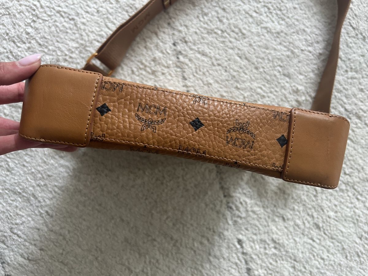 Mcm Borse da donna: Umhängetasche MCM Visetos, Leder braun  – Usato da Engelburg venduto da Quinti15 2